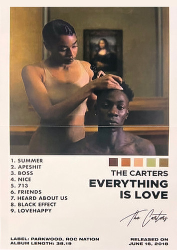 JAY-Z & BEYONCE (THE CARTERS) LP Everything is Love (White Colour JAY-Z & BEYONCE (THE CARTERS) LP Everything is Love (White Colour