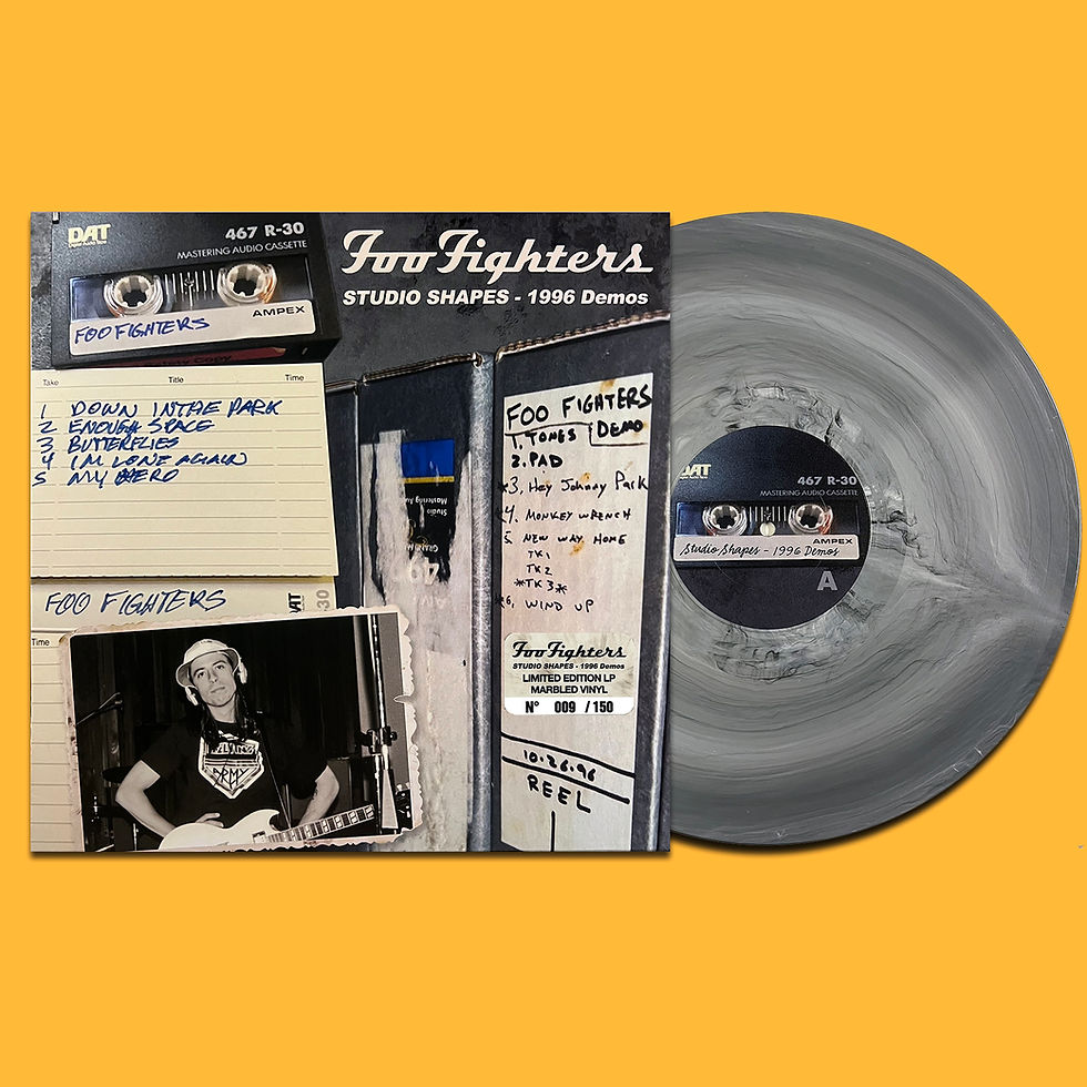 FOO FIGHTERS LP Studio Shapes - 1996 Demos (Marbled Colour 150 Numbered Copies)