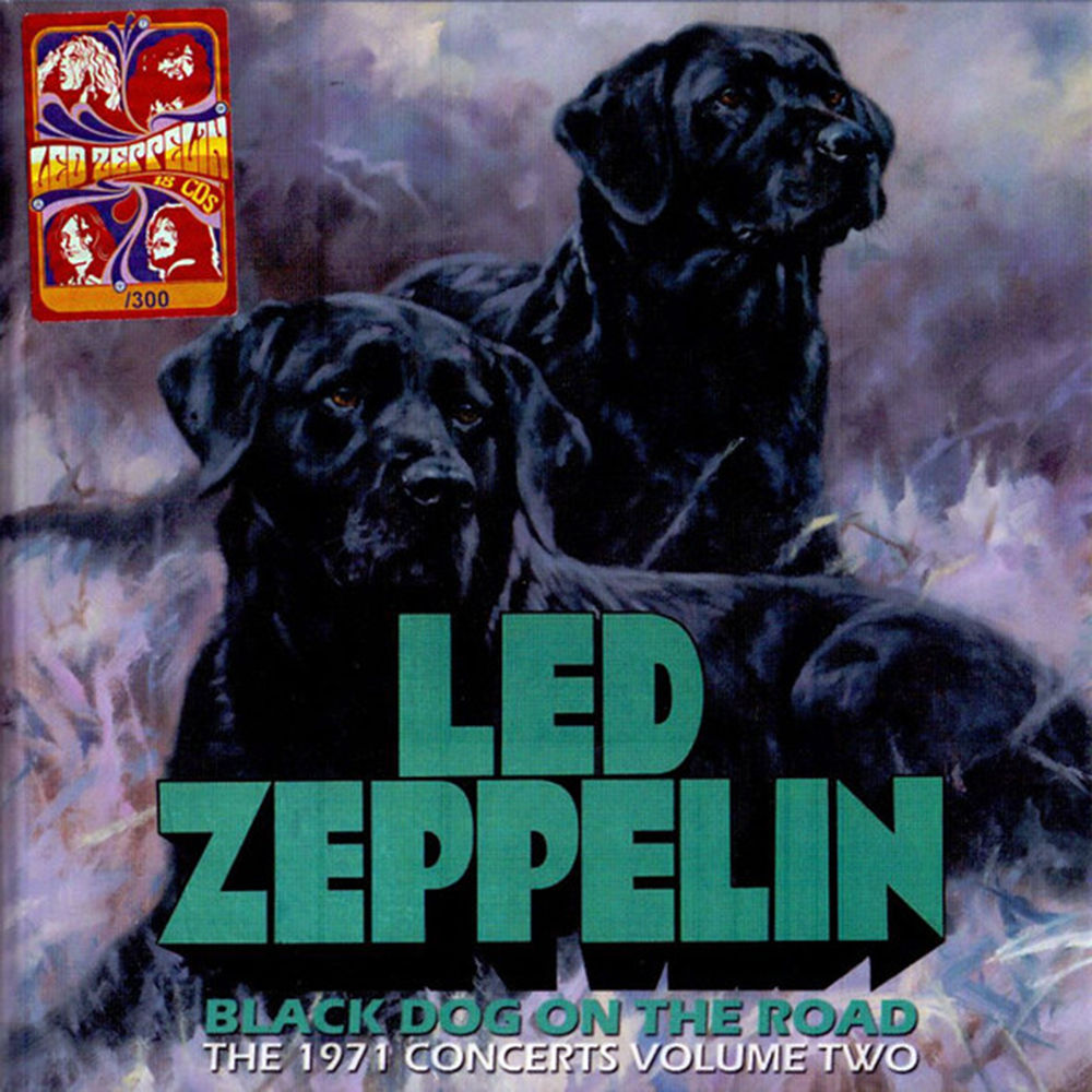 LED ZEPPELIN BOX SET 18xCD Black Dog On The Road - The 1971 Concerts Volume Two