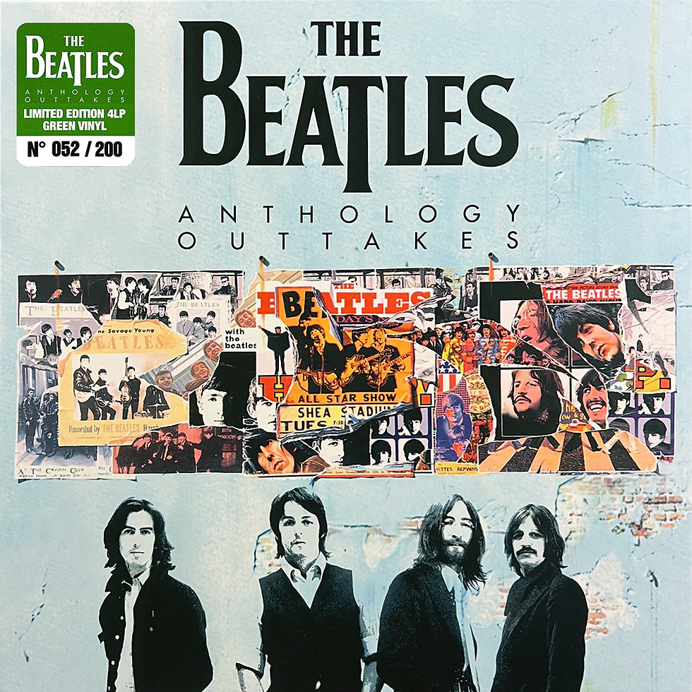 BEATLES BOX SET 4xLP Anthology Outtakes (Green Coloured 200 Numbered Copies)