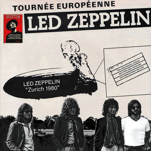 LED ZEPPELIN 3xLP BOX SET Zurich 1980 (Coloured Vinyls 300