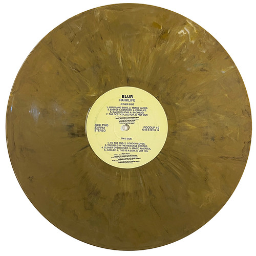BLUR LP Parklife (Khaki Marbled Coloured Vinyl) | shivamusic BLUR LP Parklife (Khaki Marbled Coloured Vinyl) | shivamusic