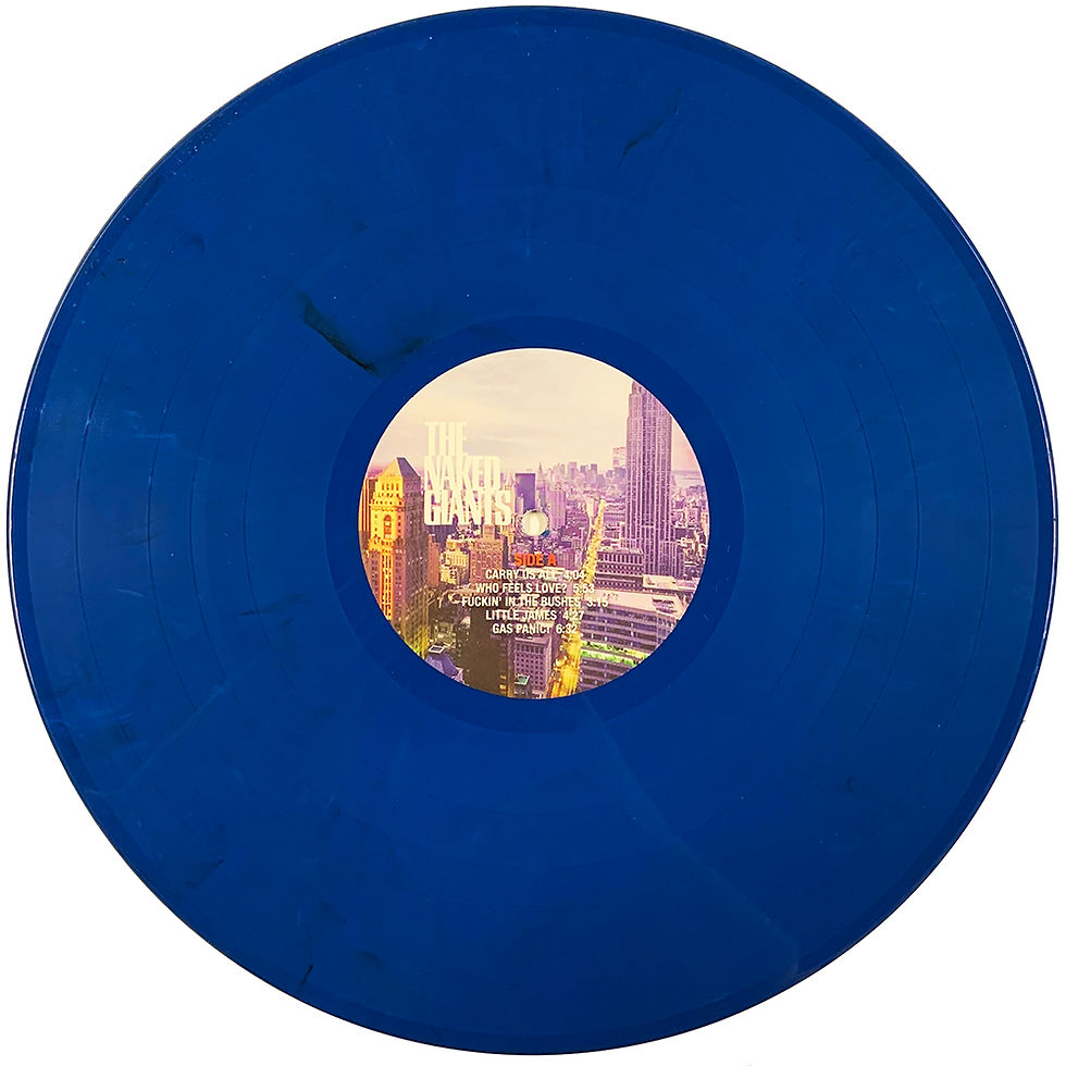 Miniatura: OASIS 2xLP The Naked Giants (Blue Coloured Vinyls) PROMO EDITION