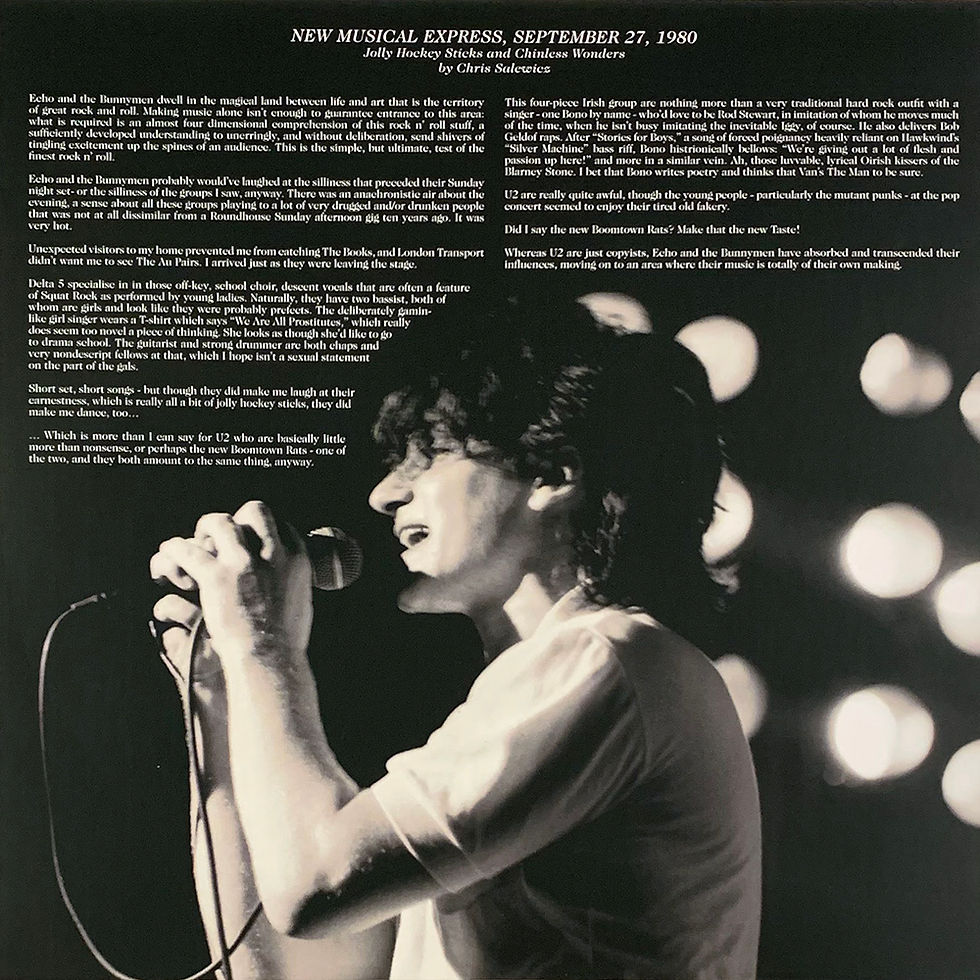 Thumbnail: U2 LP Check! Attention! Boy Tour First Leg (Green Coloured Vinyl) Promo Edition