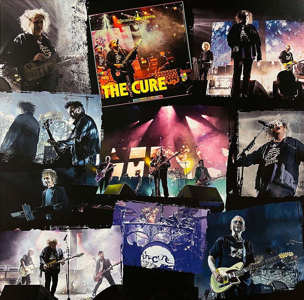 Thumbnail: THE CURE BOX SET 4xLP Corona Capital (Yellow Colour Vinyls 250 Numbered Copies)