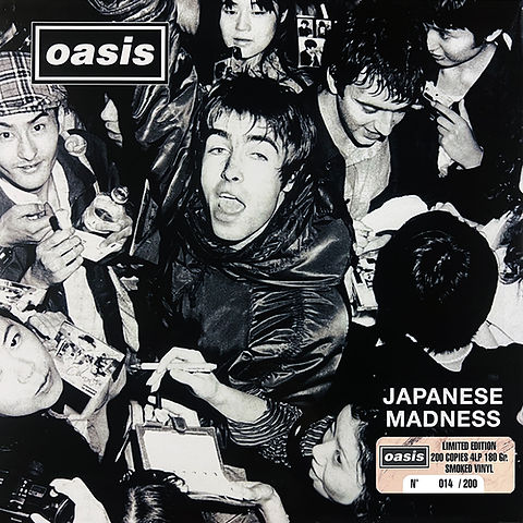 ★OASIS★JAPANESE MADNESS★限定アナログ4枚組BOXセット★ OASIS BOX SET 4xLP Japanese Madness (Smoked Coloured