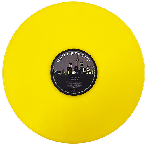 NIRVANA LP Bleach (Yellow Coloured Vinyl) Australian Yellow