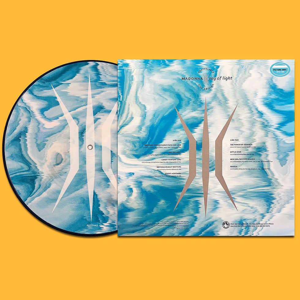 Miniatura: MADONNA LP Ray Of Light 25th Anniversary LIVE Edition (Picture Disc with Cover)