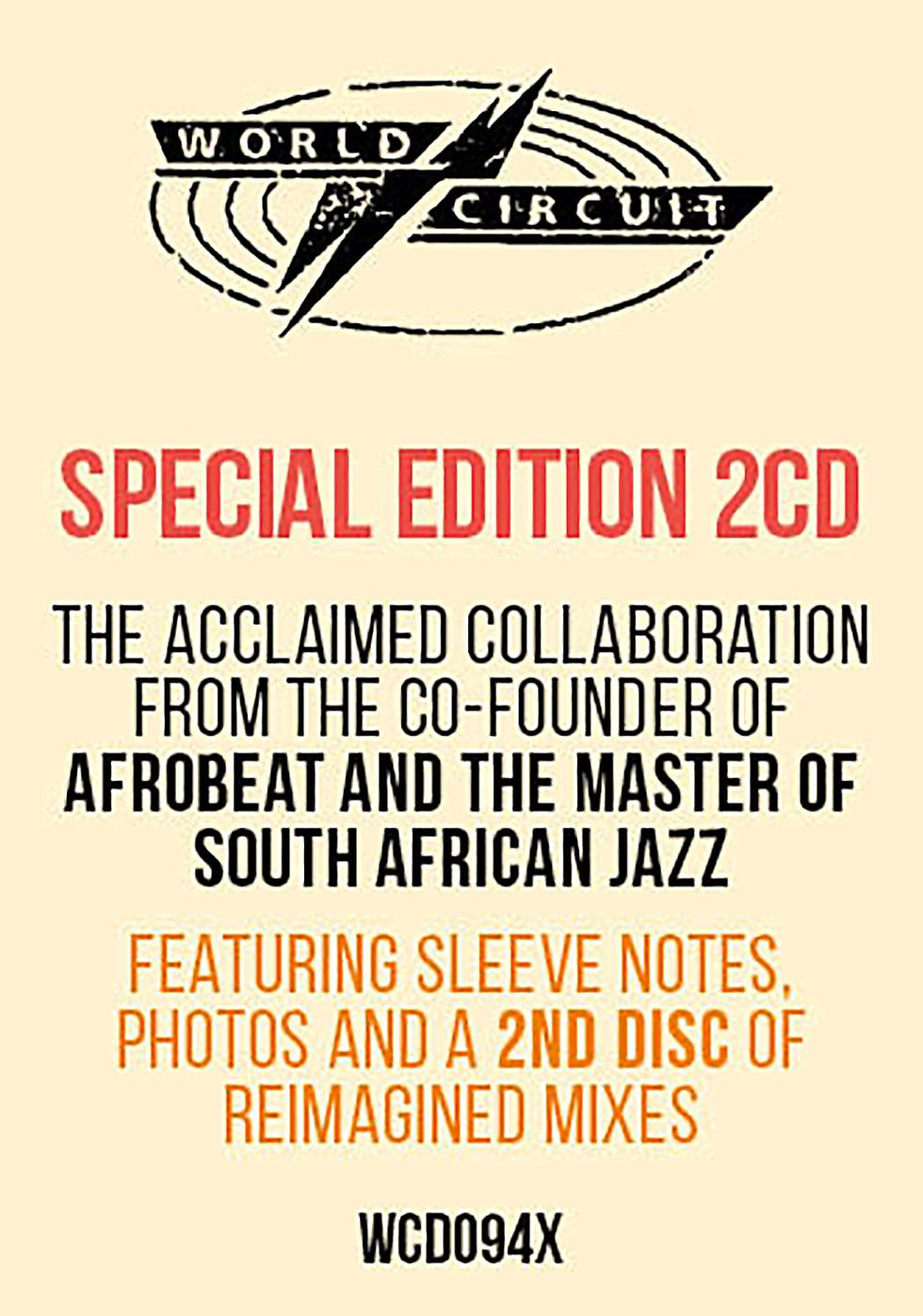 Miniatura: TONY ALLEN HUGH MASEKELA 2xCD Rejoice (Special Edition, Hardback Book Sleeve)