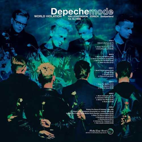 DEPECHE MODE 3xLP BOX SET World Violation (Orange Colour Vinyls) +