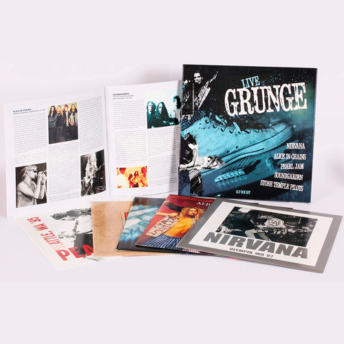 Nirvana Pearl Jam他 限定5枚組 LIVE GRUNGE BOX VARIOUS 5xLP BOX SET Live Grunge (Nirvana Alice In Chains Pearl