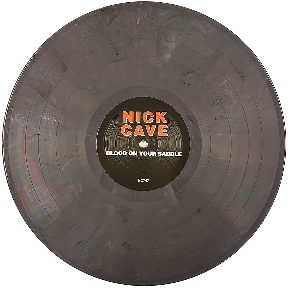 Miniatura: NICK CAVE LP Blood On Your Saddle (Grey Coloured Vinyl) Rare Covers