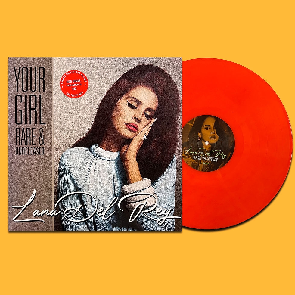 LANA DEL REY LP Your Girl Rare & Unreleased (Red Colour 300 Numbered Copies)