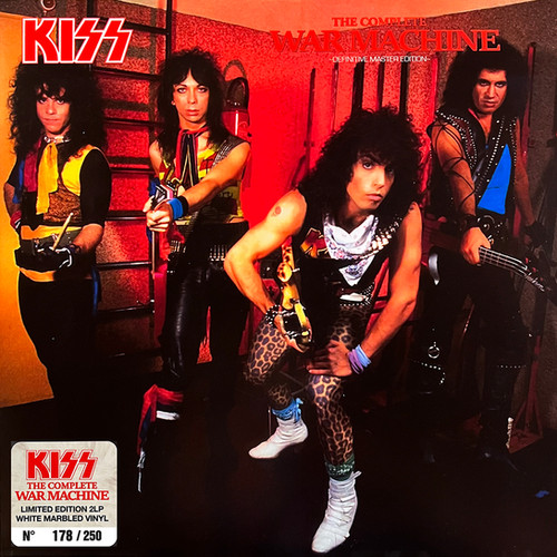 KISS 2xLP War Machine - Ultimate Edition (White Marbled Coloured