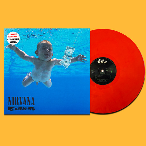 NIRVANA LP Nevermind (Red Coloured Vinyl) with Insert | shivamusic