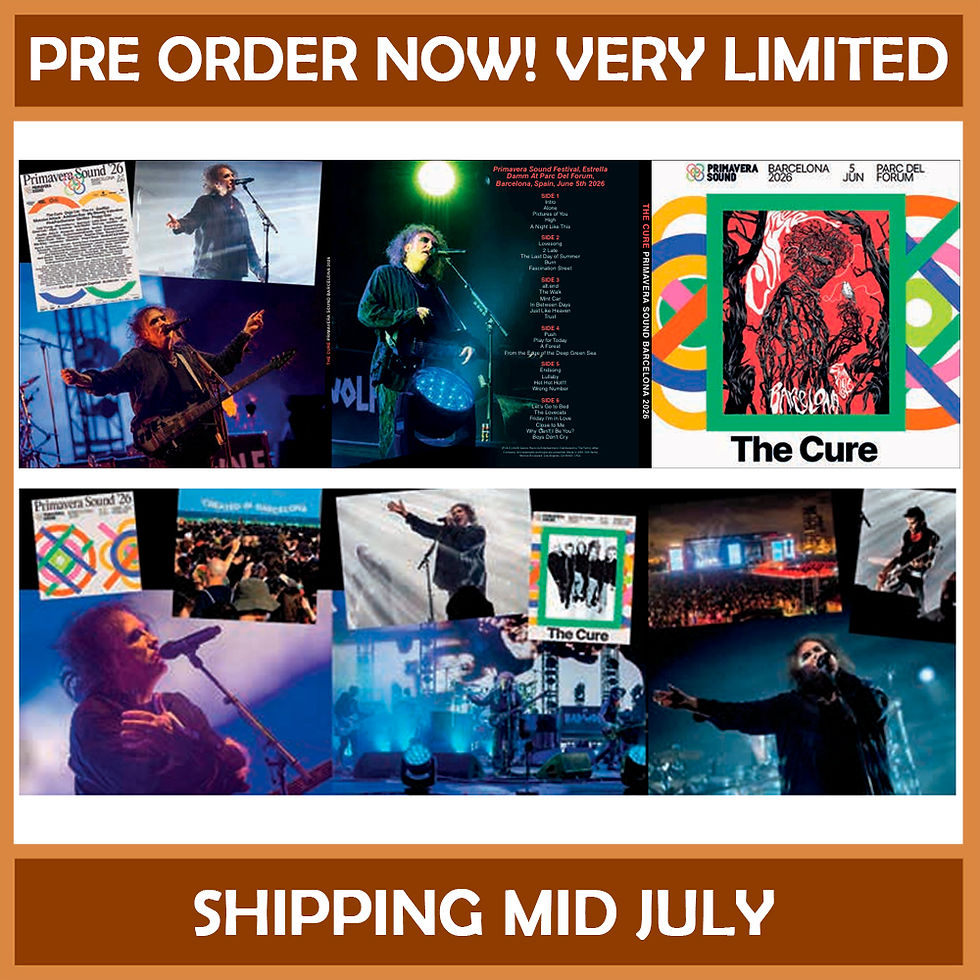 Thumbnail: THE CURE 3xLP Primavera Sound Barcelona 2026 (Red Coloured Vinyls) 250 Copies