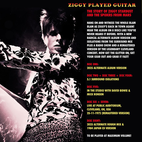DAVID BOWIE 8xCD BOX SET The Story Of Ziggy Stardust And The