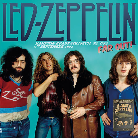 LED ZEPPELIN 3xLP BOX SET Far Out 1971 (300 Coloured Numbered