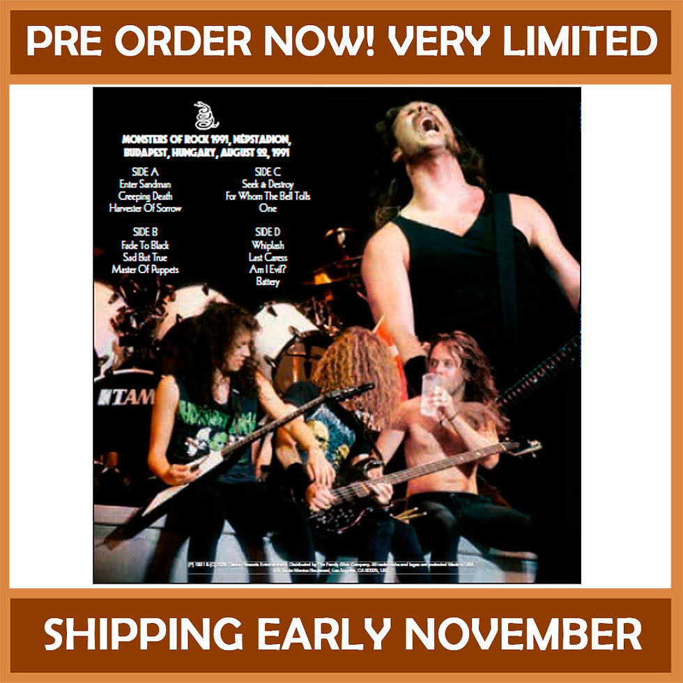 Miniatura: METALLICA 2xLP Exit Light, Enter Night (Blue Orange Splatter) 200 Numbered Copie