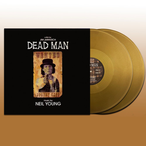 NEIL YOUNG 2xLP Dead Man Ost (Gold Coloured Vinyls with Poster