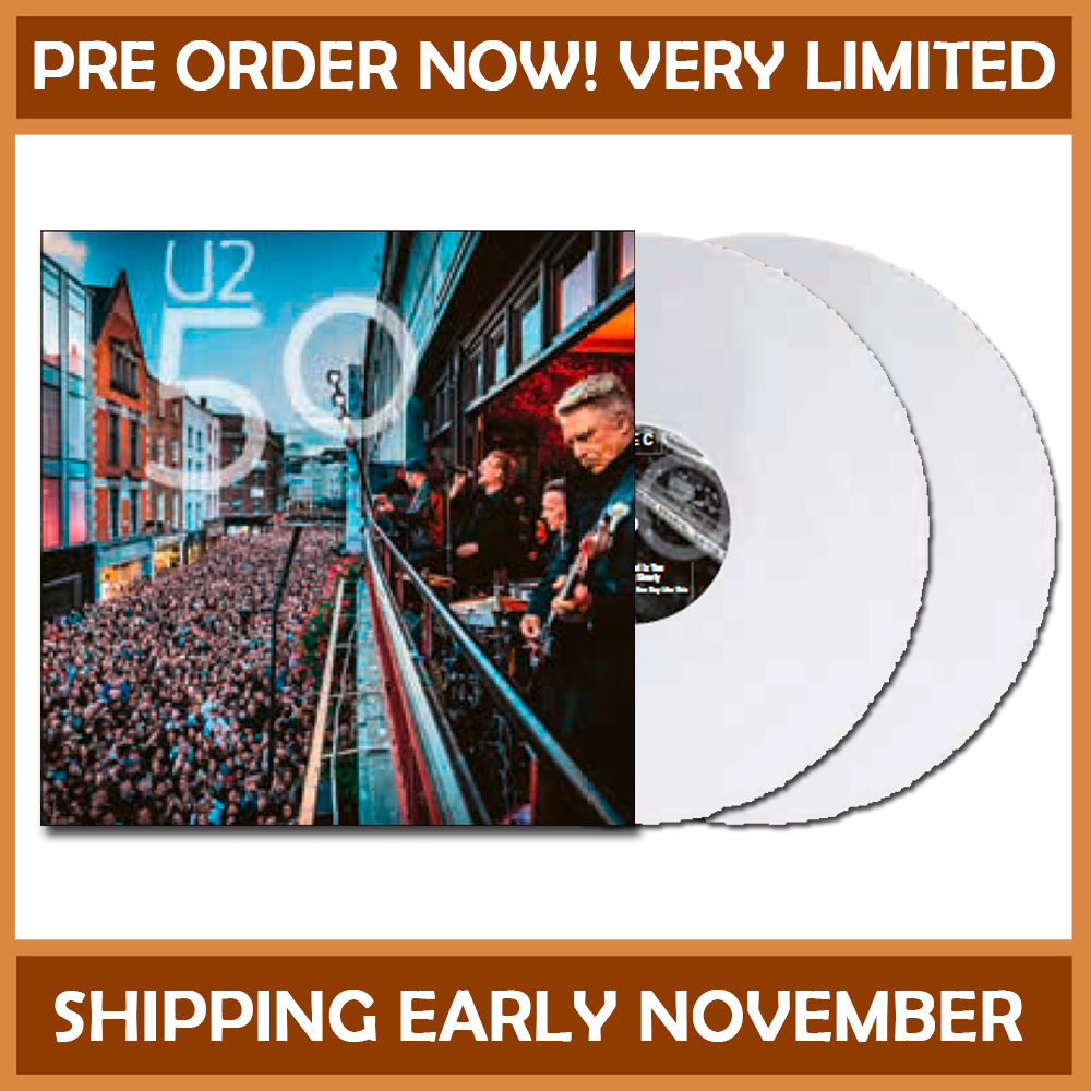 U2 2xLP 50 (Crystsal Coloured Vinyls) 250 Numbered Copies