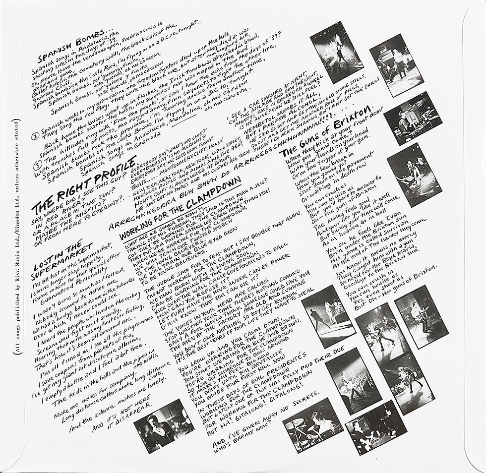 Miniatura: THE CLASH 2xLP London Calling (Printed Inner Sleeves)