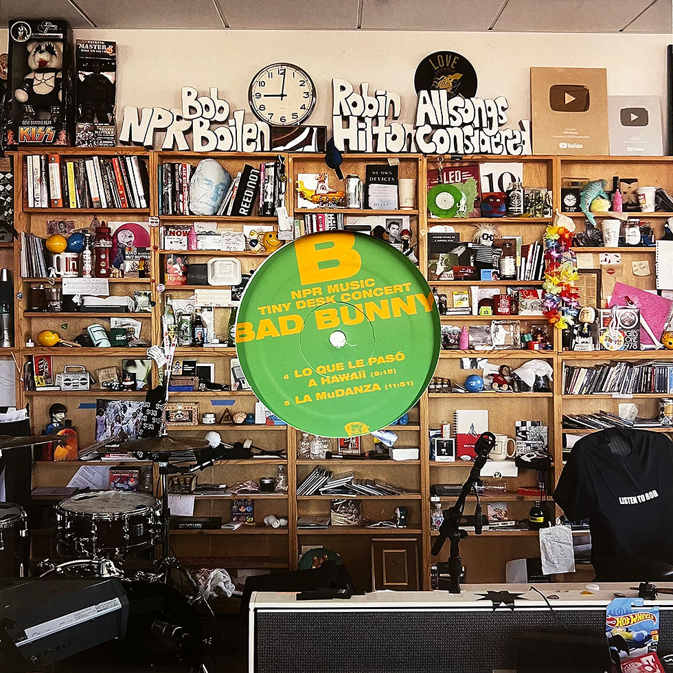 Miniatura: BAD BUNNY LP NPR Music Tiny Desk Concert (Green Marbled Coloured Vinyl)