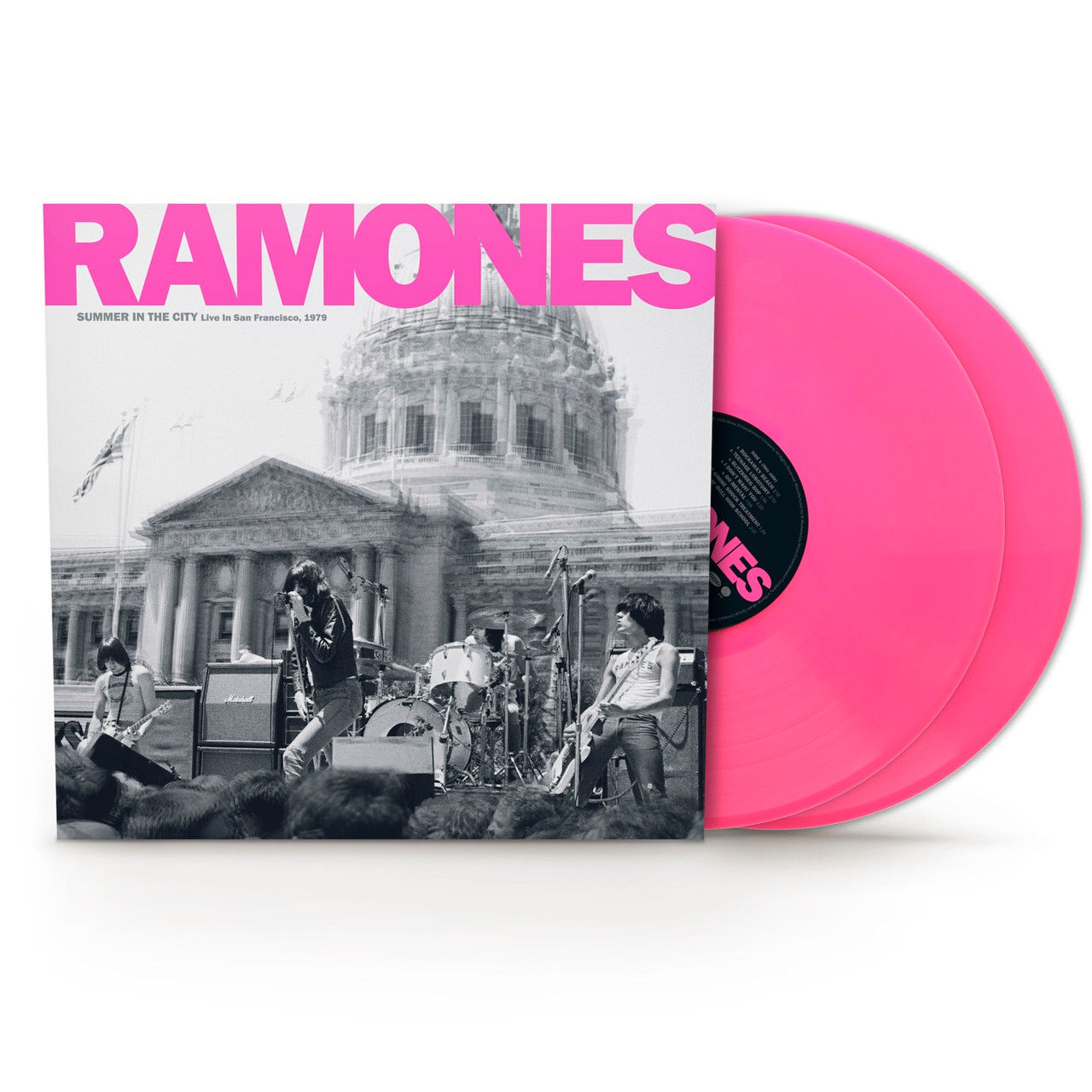 RAMONES 2xLP Live In San Francisco (Record Store Day 2026) Pink Colour