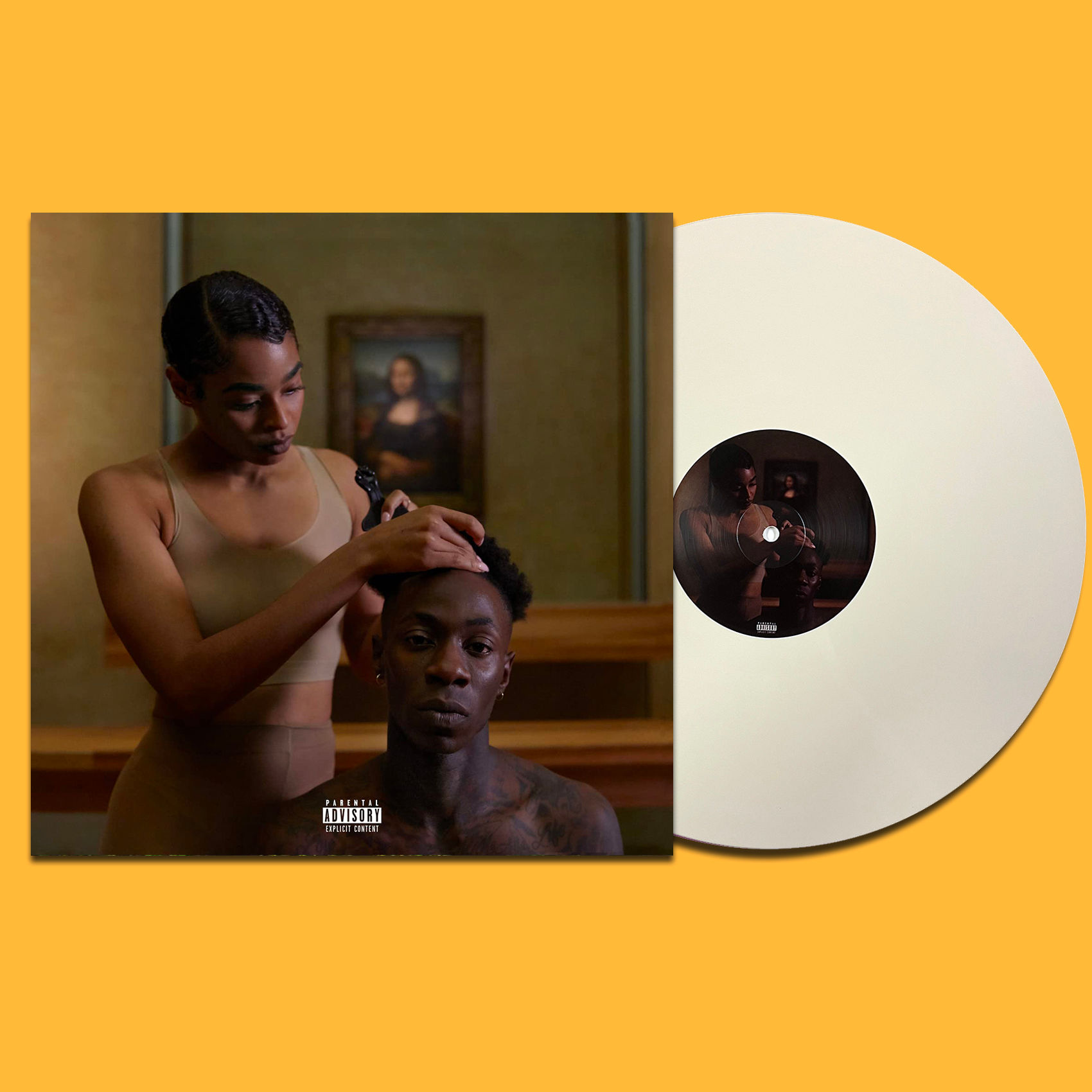 JAY-Z & BEYONCE (THE CARTERS) LP Everything is Love (White Colour) with Poster