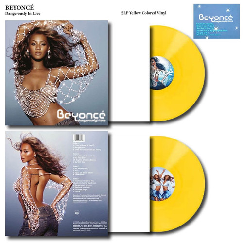BEYONCE 2xLP Dangerously In Love (Yellow Coloured Vinyls) | shivamusic