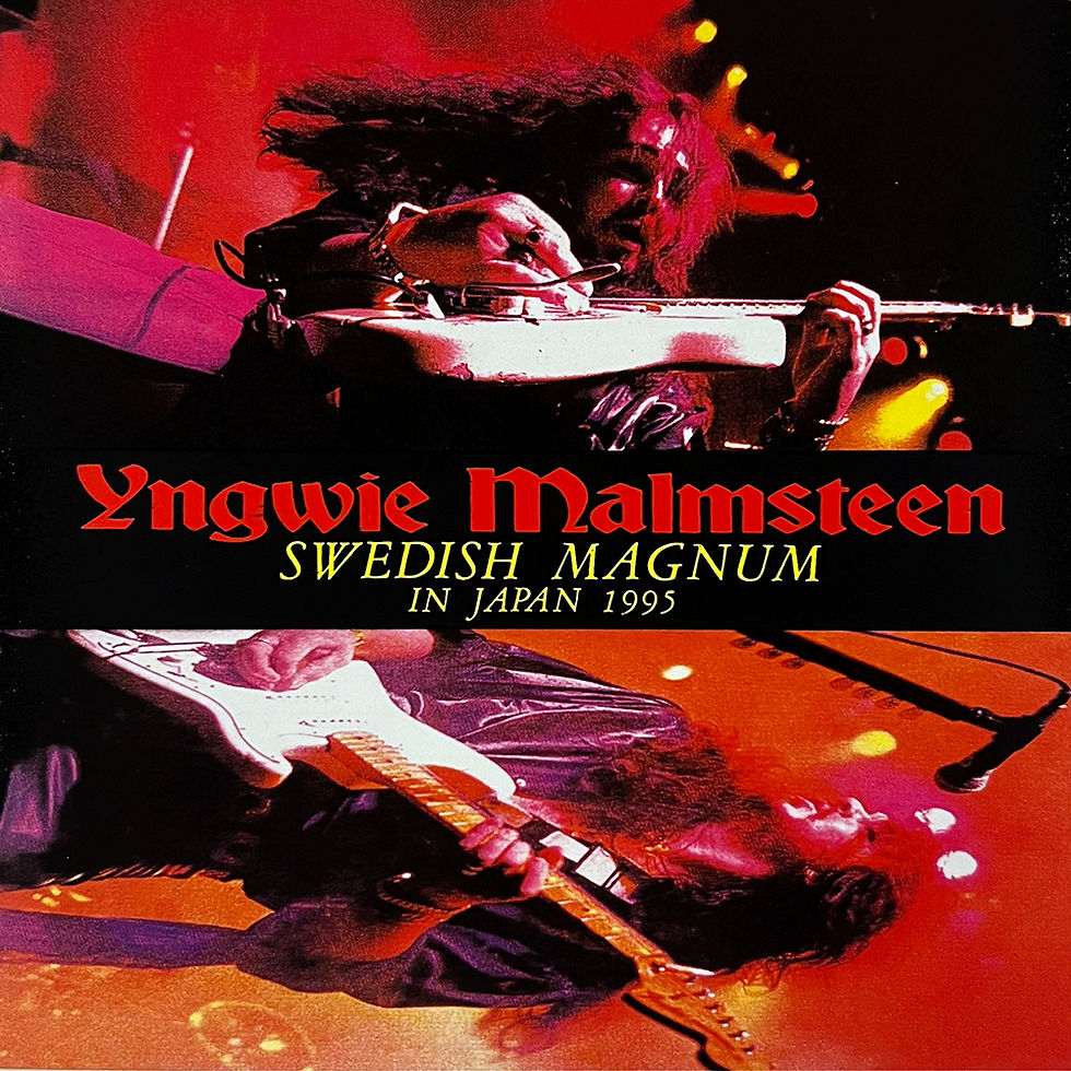 Thumbnail: YNGWIE MALMSTEEN 2xCD Swedish Magnum In Japan 1995
