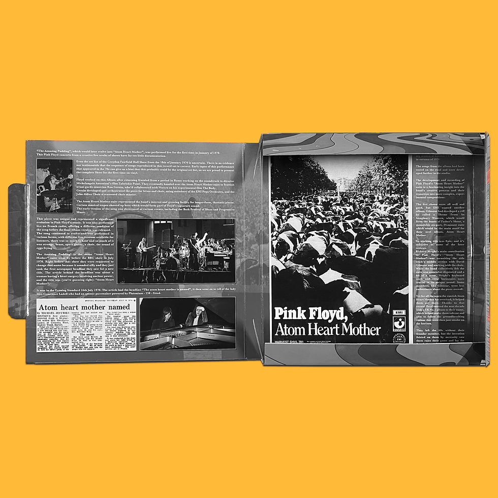 Thumbnail: PINK FLOYD 3xLP+T-SHIRT BOX SET Amazing Croydon (Test Pressing)