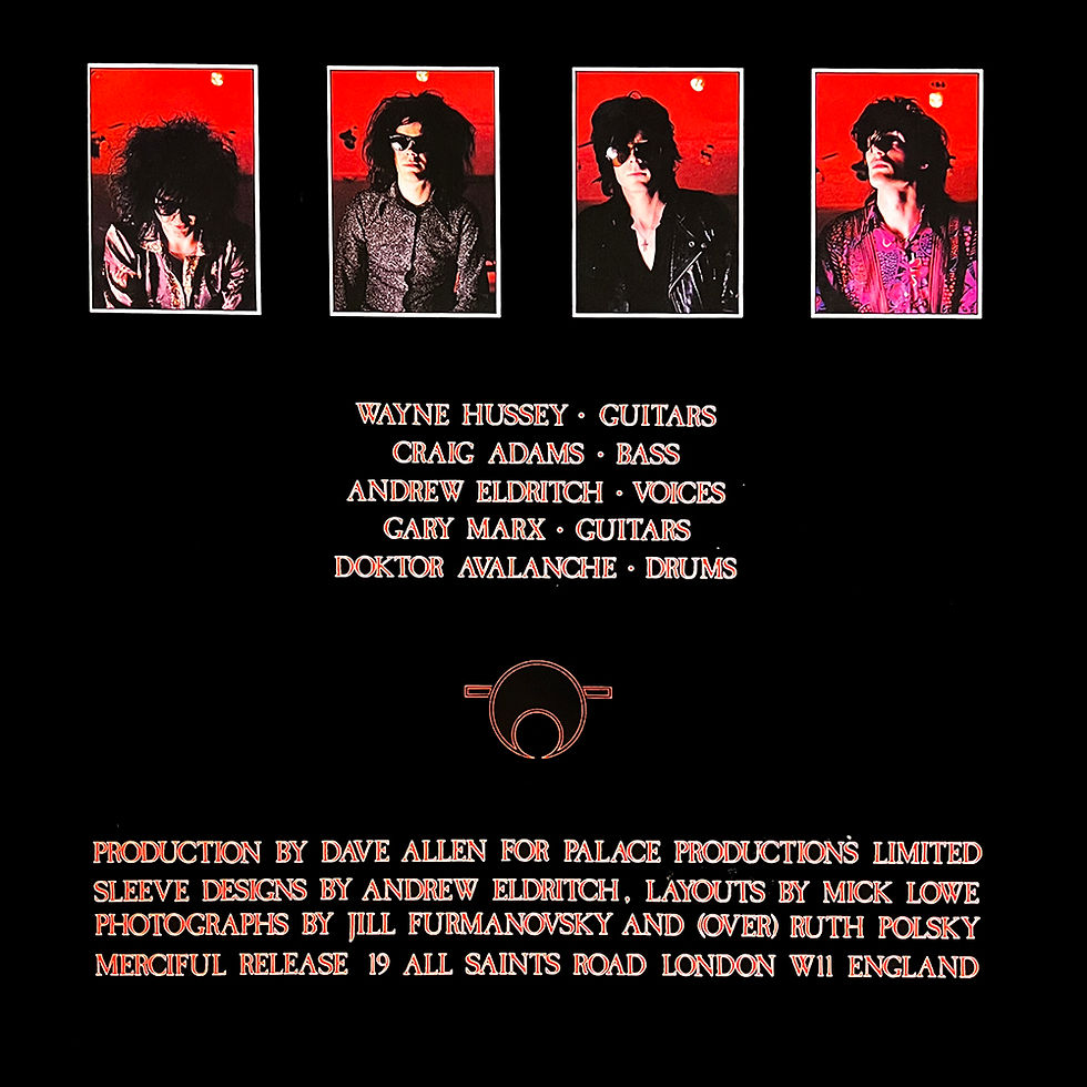 Miniatura: THE SISTERS OF MERCY LP First And Last And Always (180 Gram Heavyweight Vinyl)