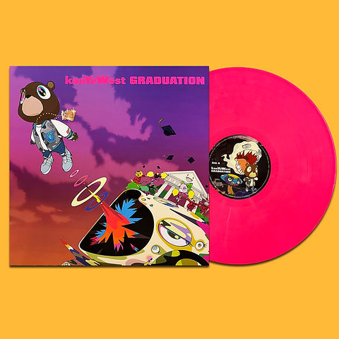 kanYeWest GRADUATION 限定版 2LP color viny Kanye West Graduation 2LP Vinyl Limited Purple 12