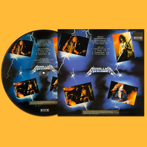 METALLICA LP Ride The Lightning (Picture Disc with Cover and