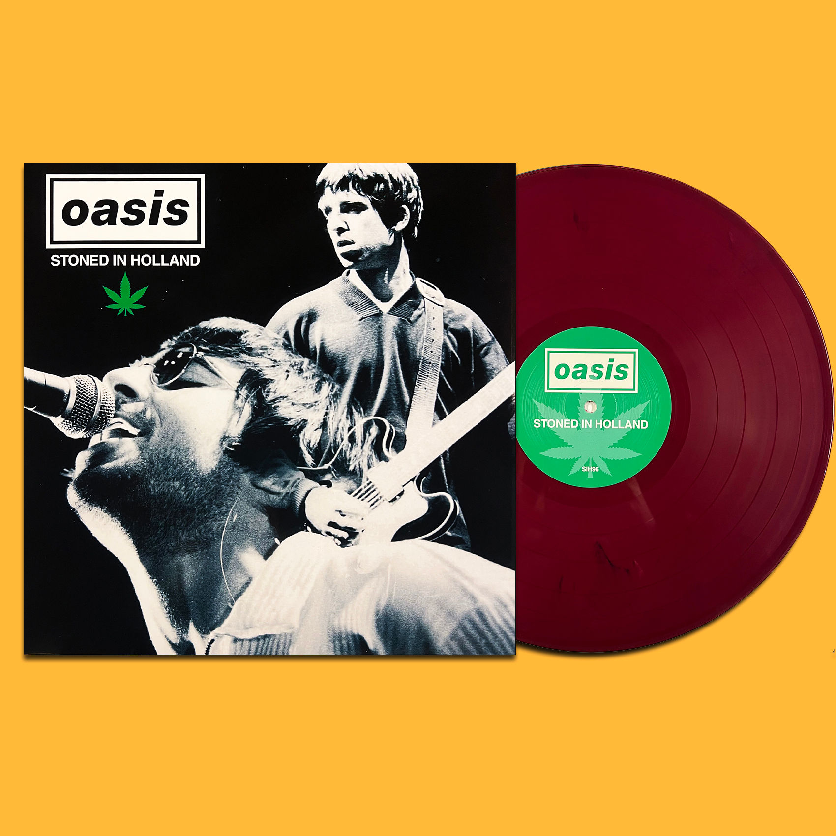 OASIS LP Stoned In Holland (Red Marbled Coloured Vinyl)