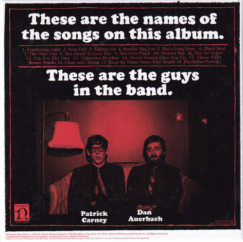 THE BLACK KEYS BOX SET 9x7