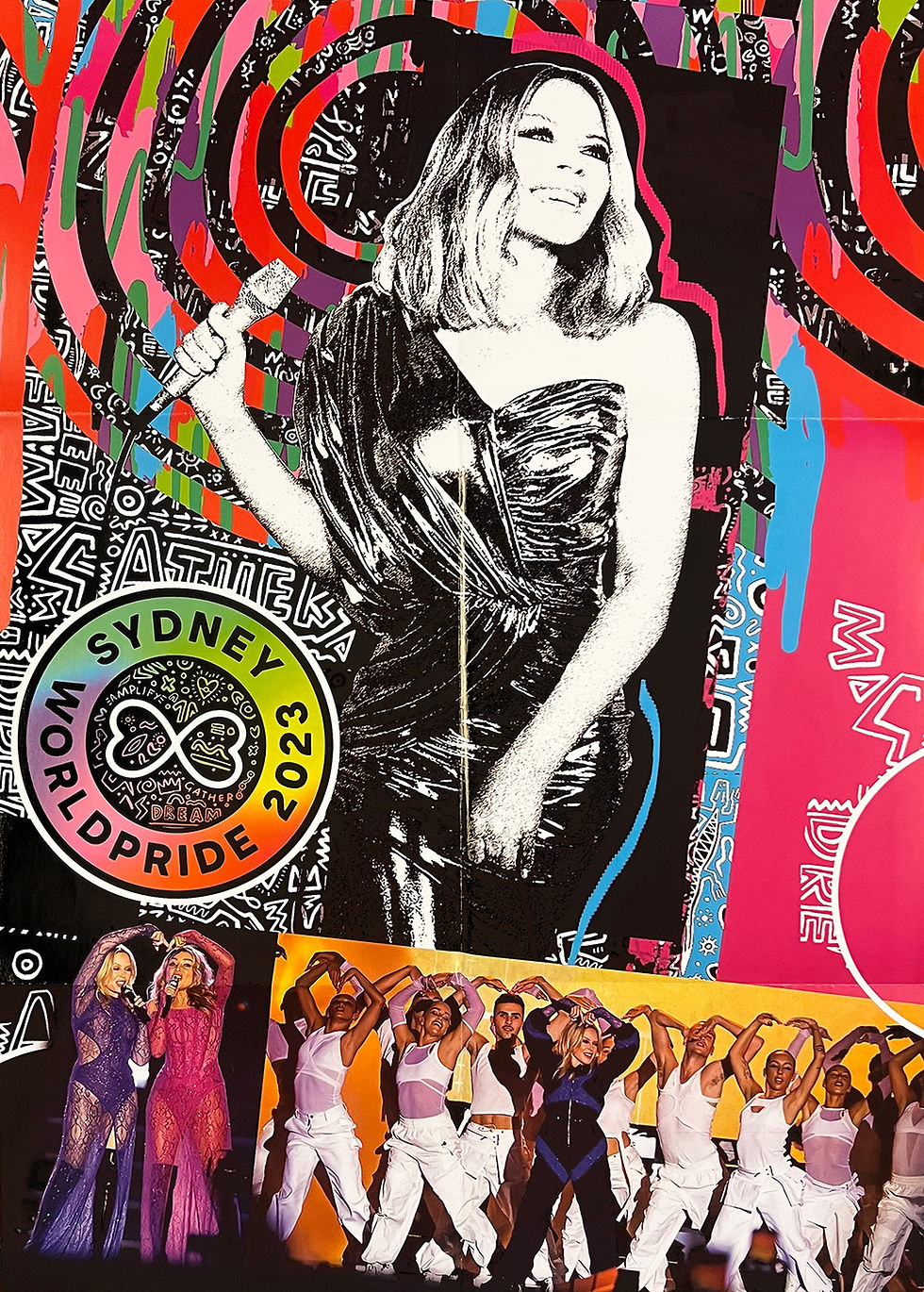 Miniatura: KYLIE MINOGUE LP Sydney WorldPride 2023 (Crystal Clear Colour) + Giant Poster