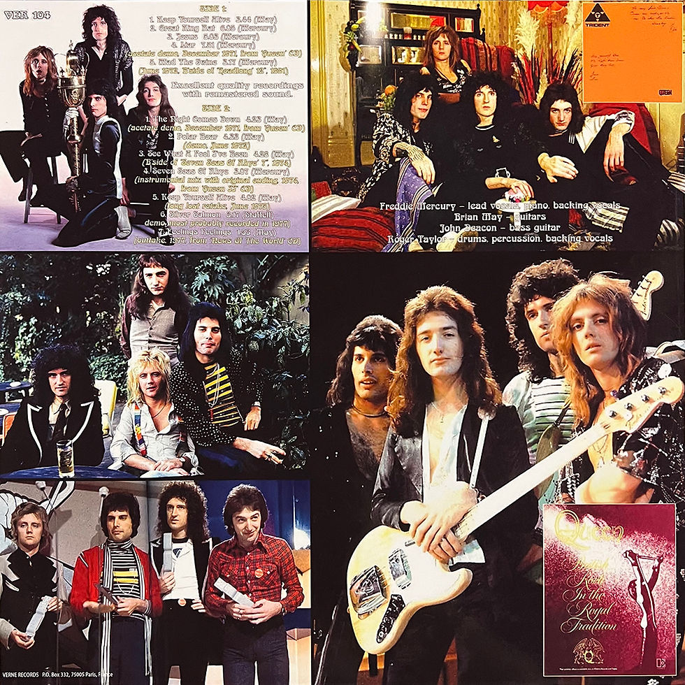 Thumbnail: QUEEN LP Silver Salmon - A Collection Of Rare Tracks 1971-1977 (500 Copies)