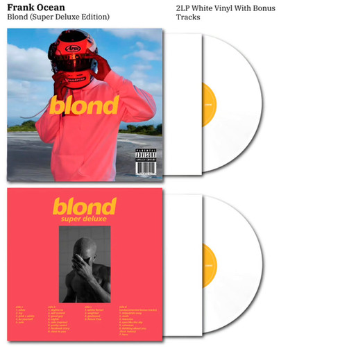 FRANK OCEAN 2xLP Blond (White Coloured Vinyls) Super Deluxe