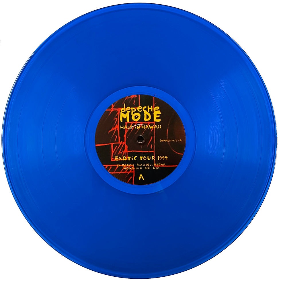 Miniatura: DEPECHE MODE 2xLP Halo In Hawaii (Exotic Tour 1994) (Blue Coloured Vinyls)