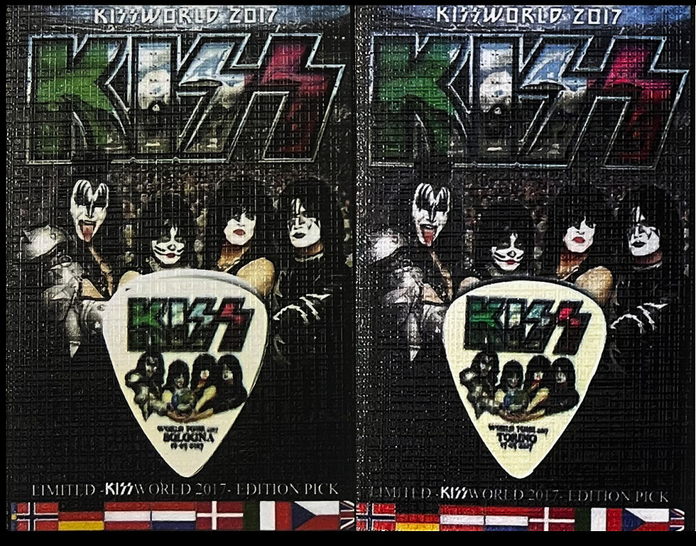 Thumbnail: KISS BOX SET 6xLP+DVD The Italian Leg 2017 (Coloured Vinyls) + Posters + Gadgets