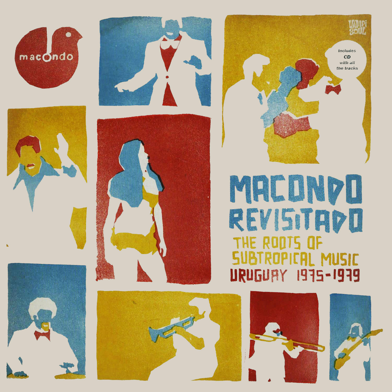 VARIOS 2xLP Macondo Revisitado The Roots Of Subtropical Music Uruguay 1975-1979