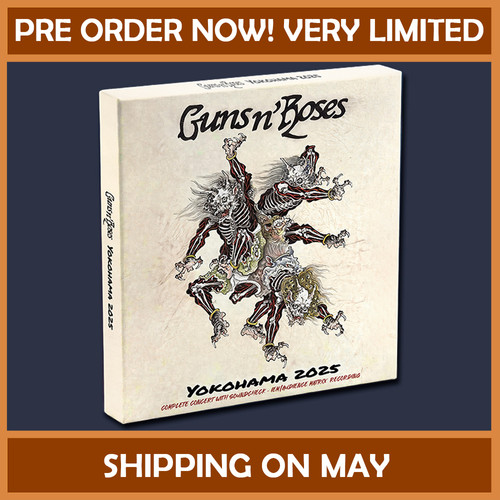GUNS AND ROSES 5xLP BOX SET Yokohama 2025, 5th May (Colour 300