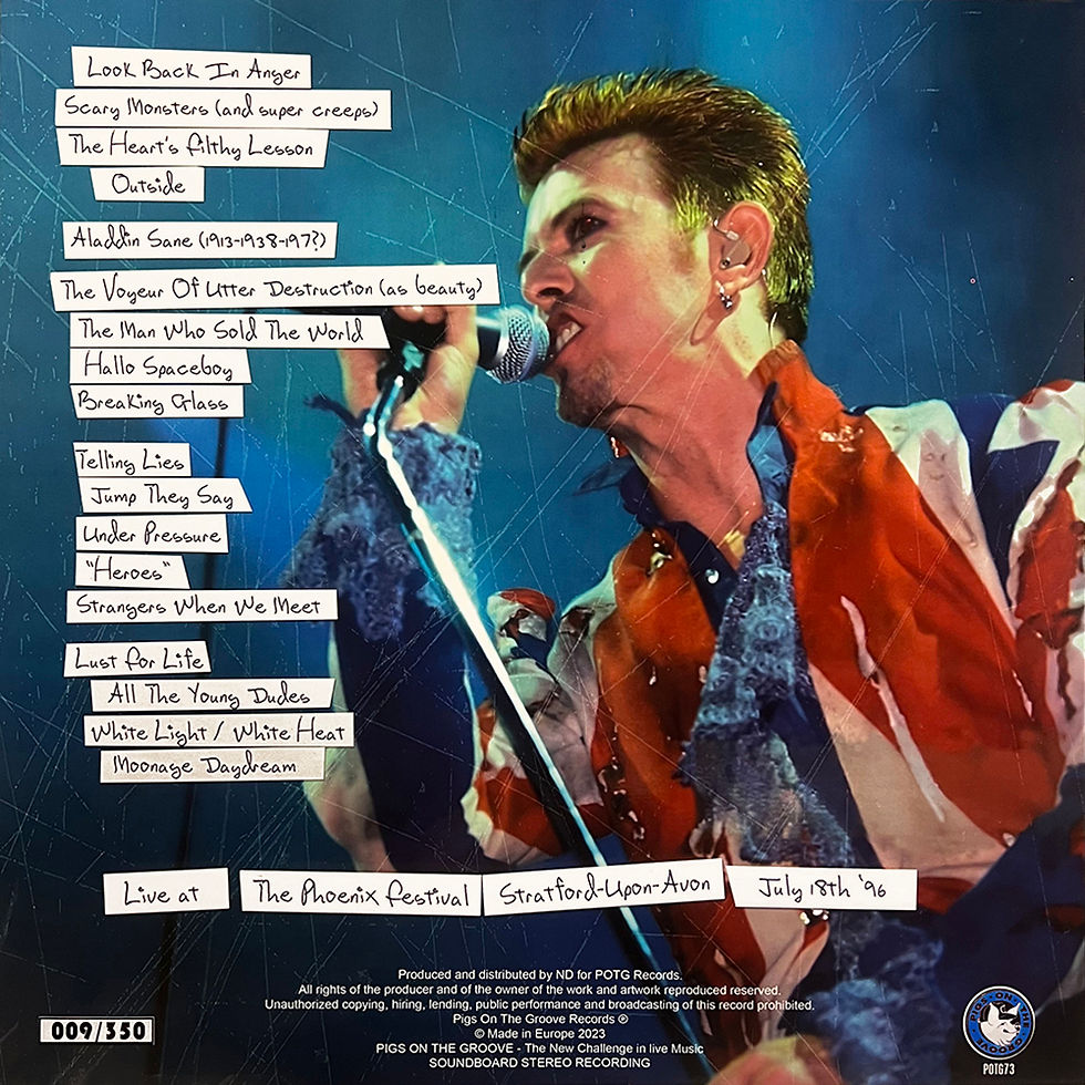 Thumbnail: DAVID BOWIE 2xLP Come And Say Hello (Blue Coloured) 350 Numbered Copies