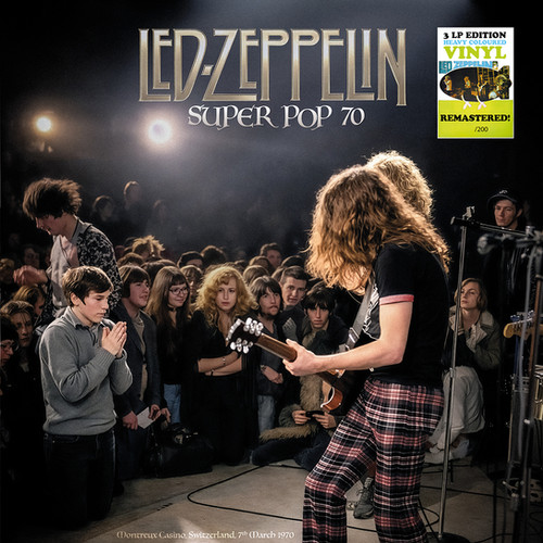 LED ZEPPELIN 3xLP BOX SET Super Pop 70 (Coloured Vinyls) 200