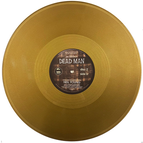 NEIL YOUNG 2xLP Dead Man Ost (Gold Coloured Vinyls with Poster NEIL YOUNG 2xLP Dead Man Ost (Gold Coloured Vinyls with Poster