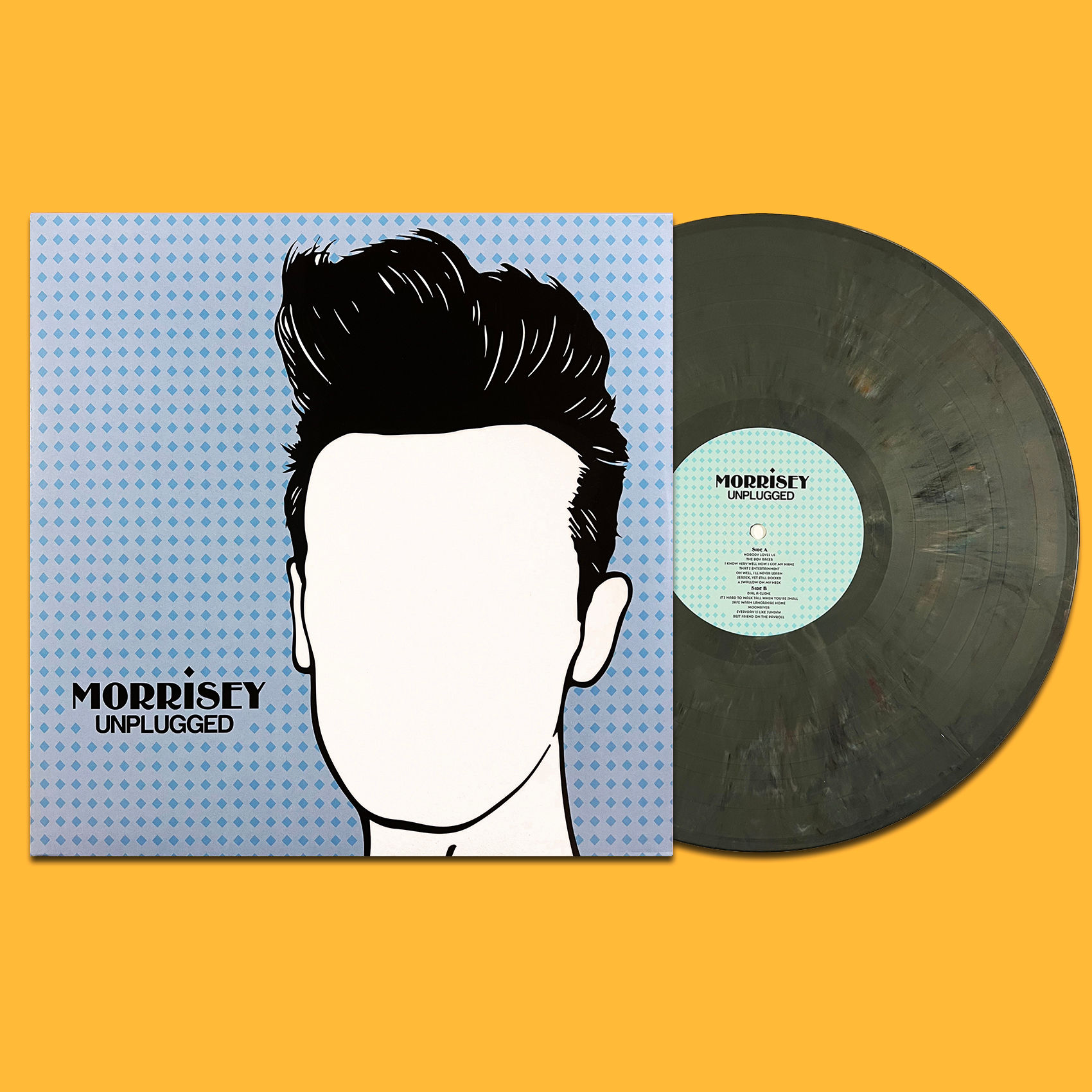 MORRISSEY LP Unplugged (Grey Marble Coloured Vinyl)