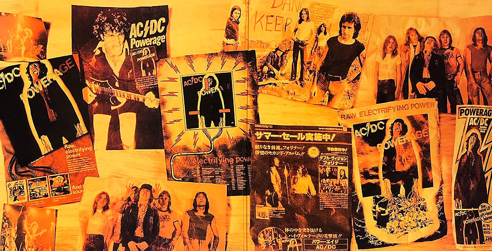 Thumbnail: AC/DC 2xLP B'ginnings Club Schaumburg, IL Powerage USA Tour (Yellow Coloured)