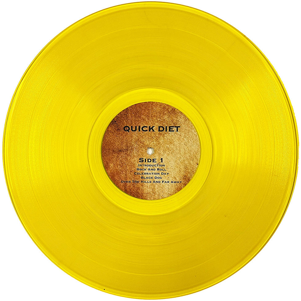 Miniatura: LED ZEPPELIN 3xLP Quick Diet (Yellow Coloured Vinyls) 250 Numbered Copies